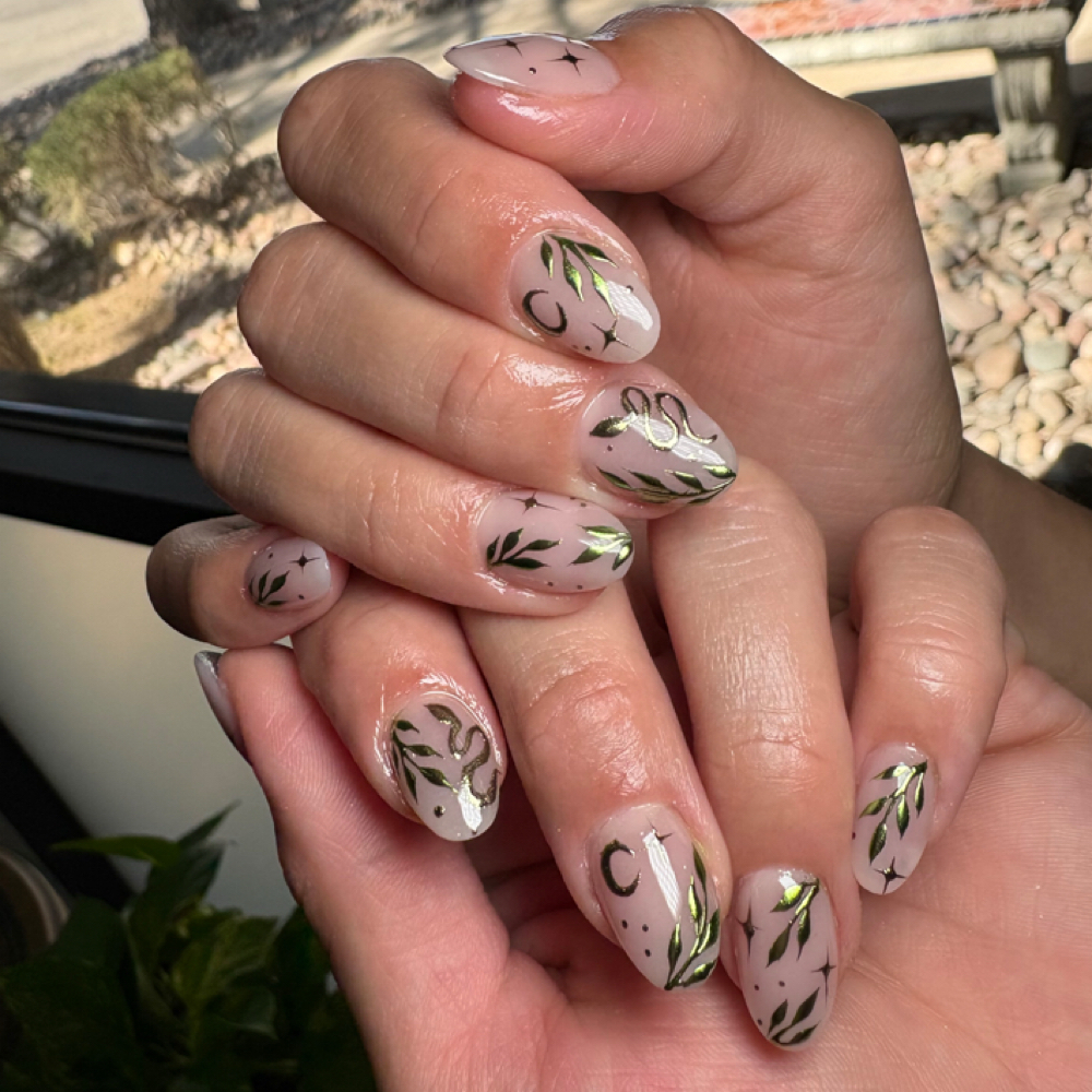 Acrylic Overlay On Natural Nails