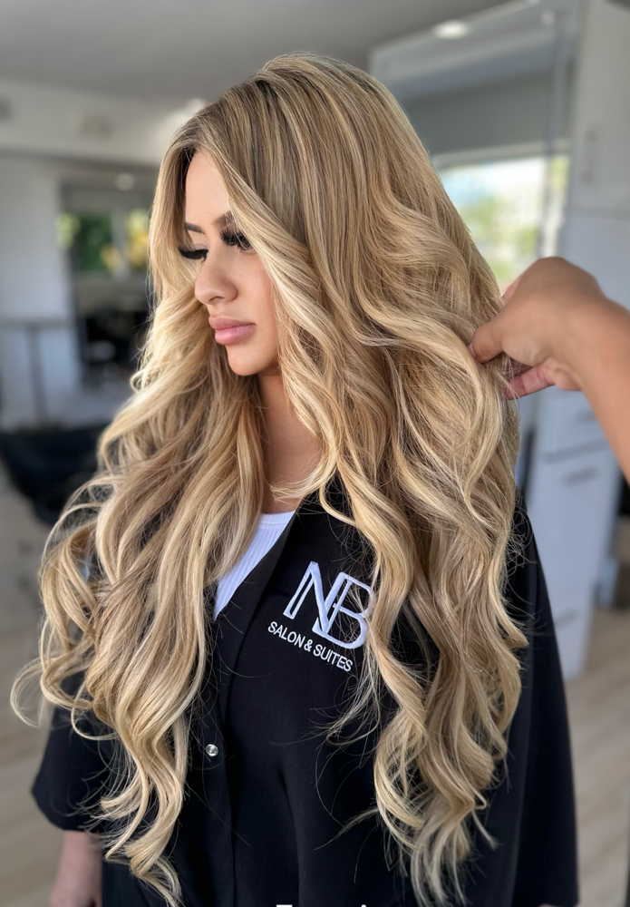 NEW SET Hair Extensions NO COLOR (Consultation Required)