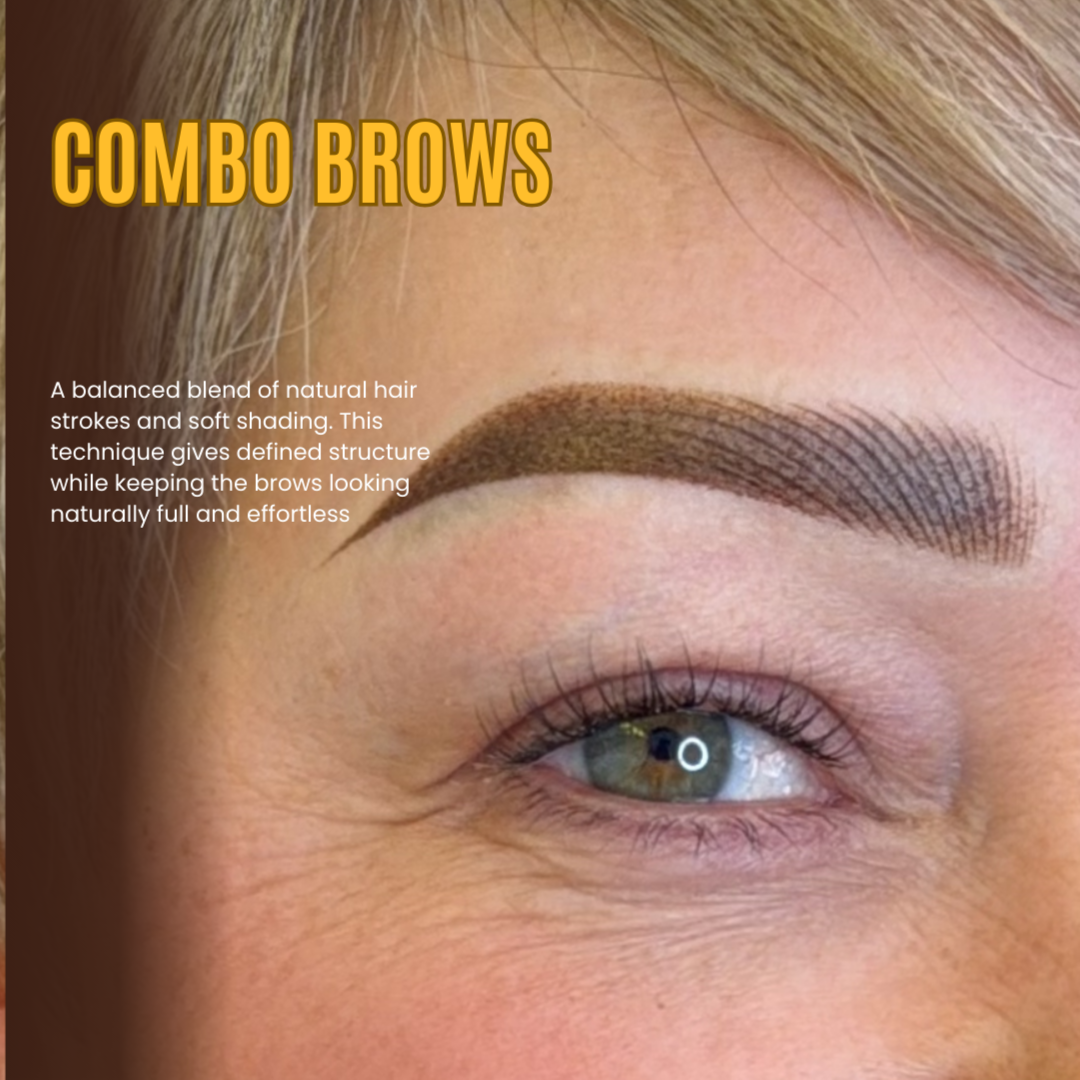 COMBINATION BROW (COMBO) - $349 at Brows By Katrina in Arden, NC