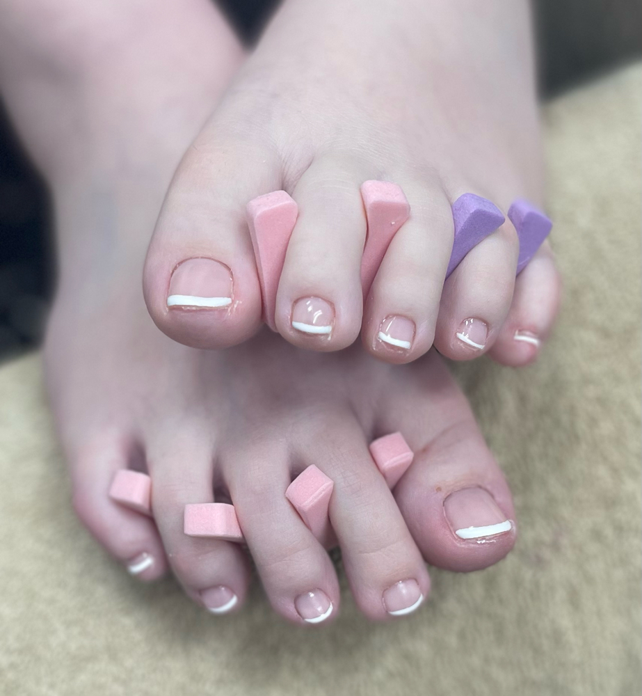 Gel Polish Toes