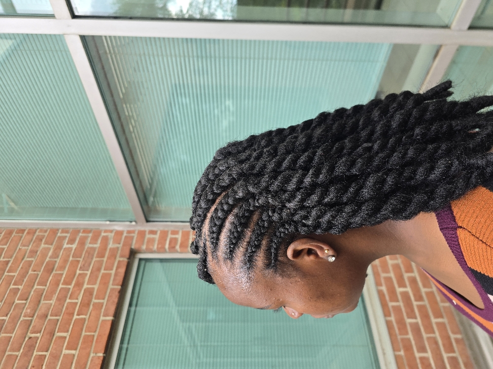 Passion Twist Braids at Braids By Veronica in Lanham, MD