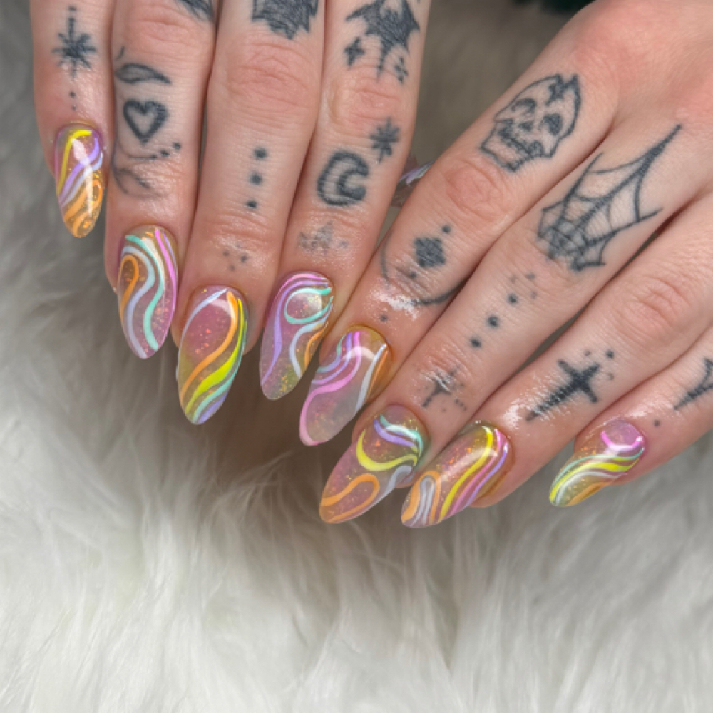 Acrylic Full Set Level 2 Art at Nailz By Jazminca LLC in Strongsville, OH