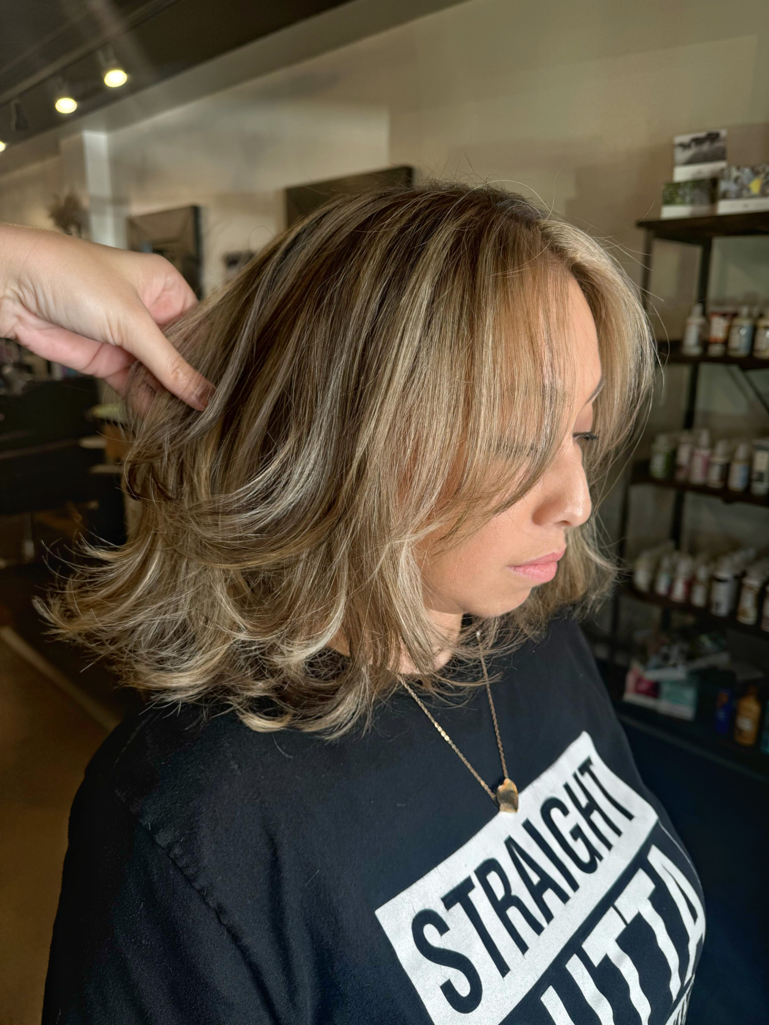 Partial Highlight & Haircut