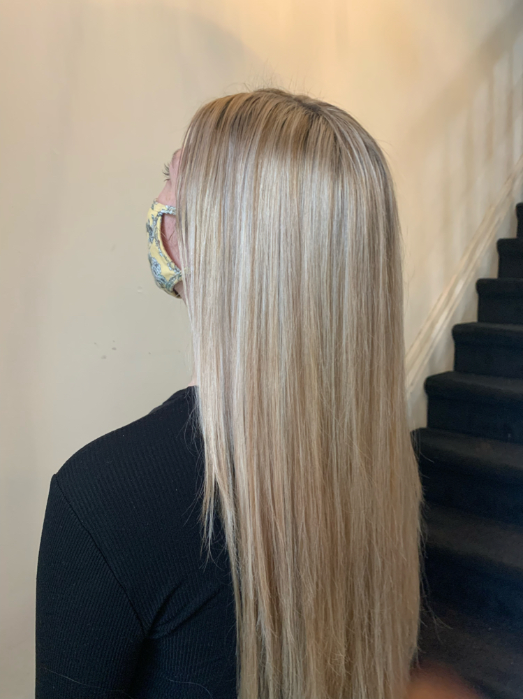 Full Highlight,Toner,Hair Cut,style