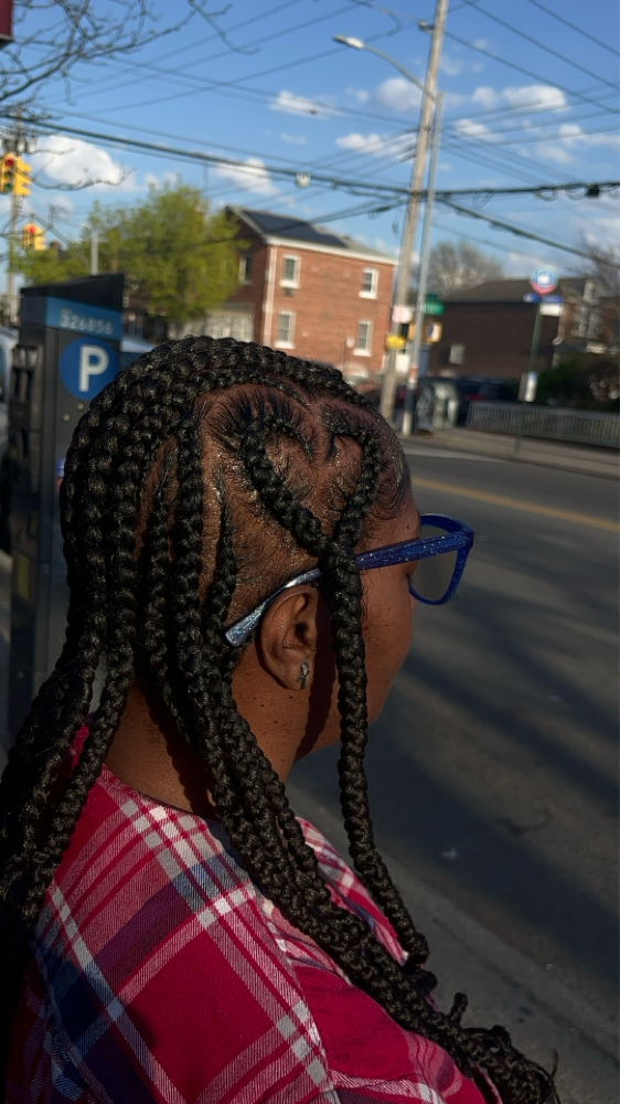 Freestyle Stitch Braids 🌸 at Savage Glow Beauty Bar in Brooklyn, NY