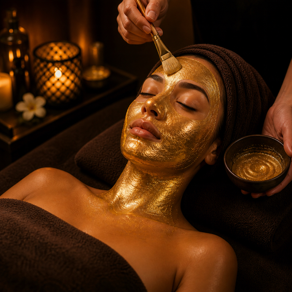 24K Gold Skin Renewal Ritual at HFS Trichology & HeadSpa Inc. in Stockton, CA