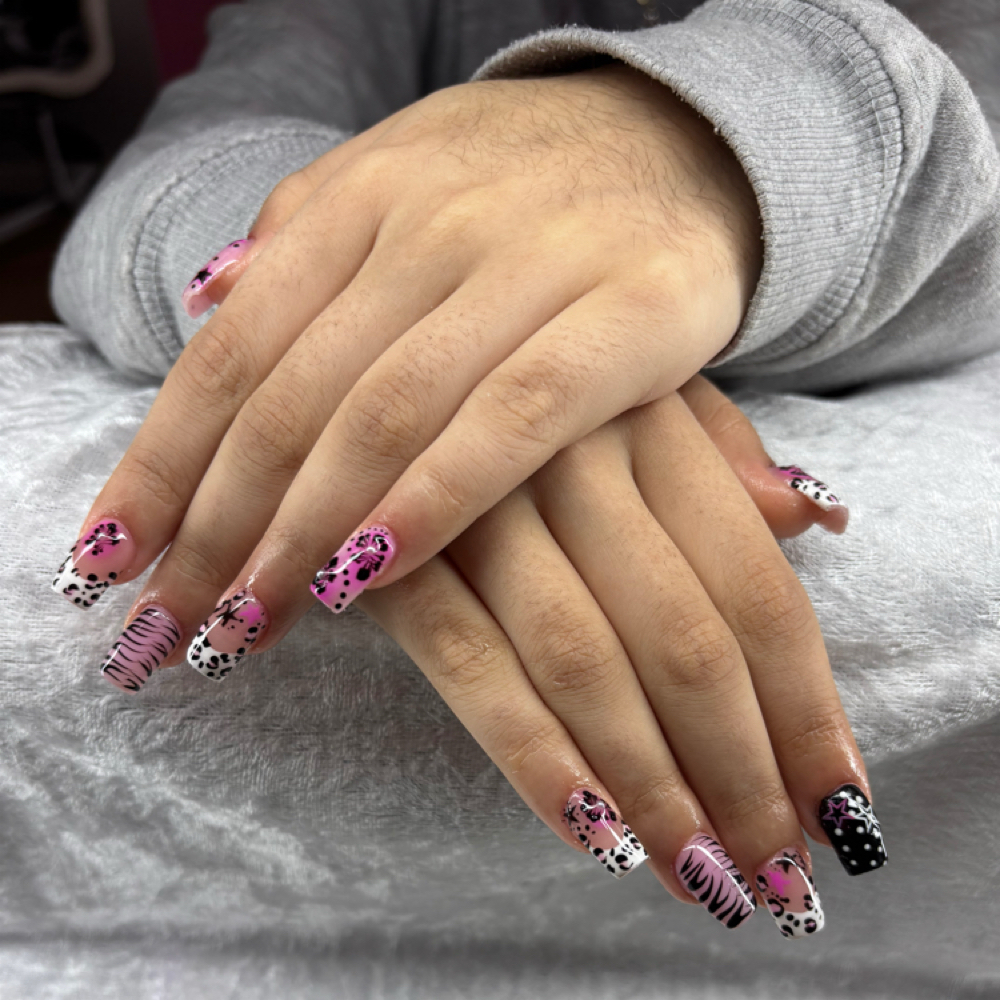Kids Acrylic Sets (Ages 11-15) at Tella Nail’s in Springfield, MI