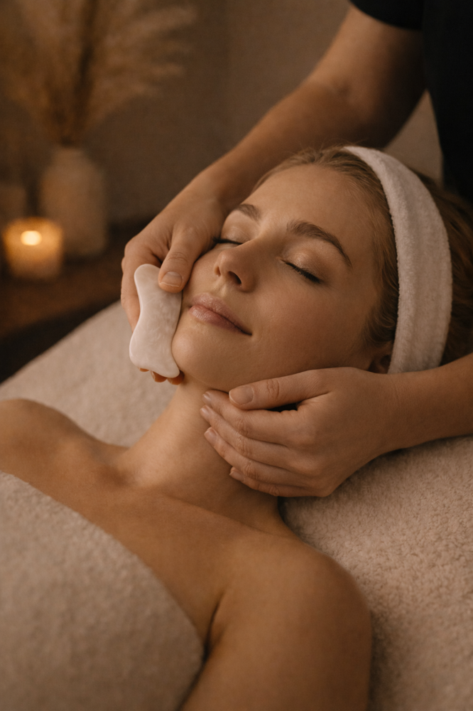 Signature glow ritual at Holland Michael Artistry in Middletown, CA