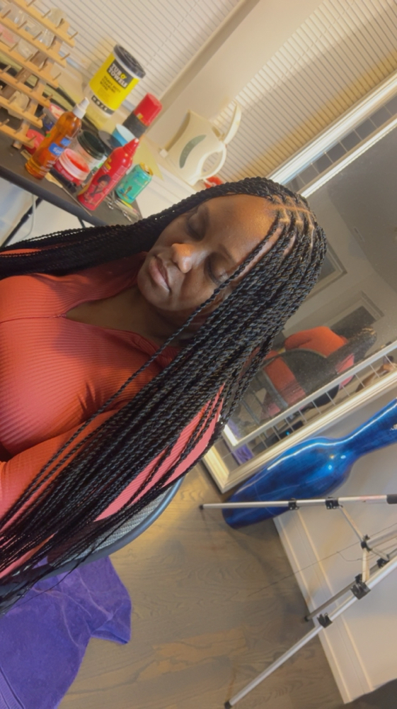 Small Knotless Twist at Tasha Mac in Chicago, IL