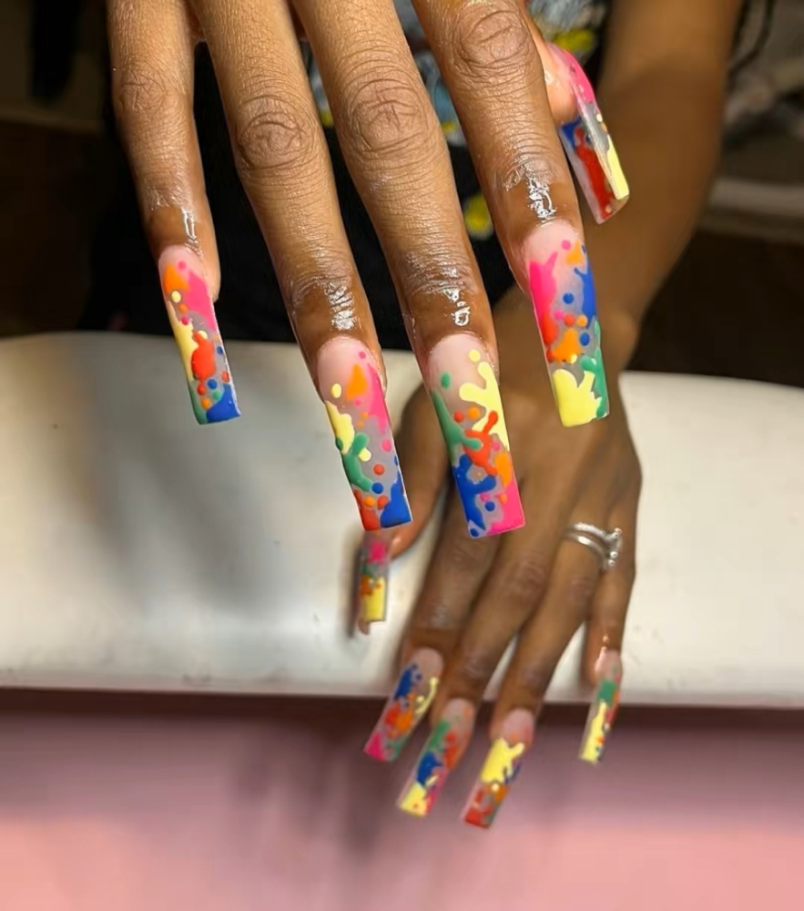 🖌️Freestyle Fridays🎨 at The Nail Junkie Nailuxury in Cincinnati, OH