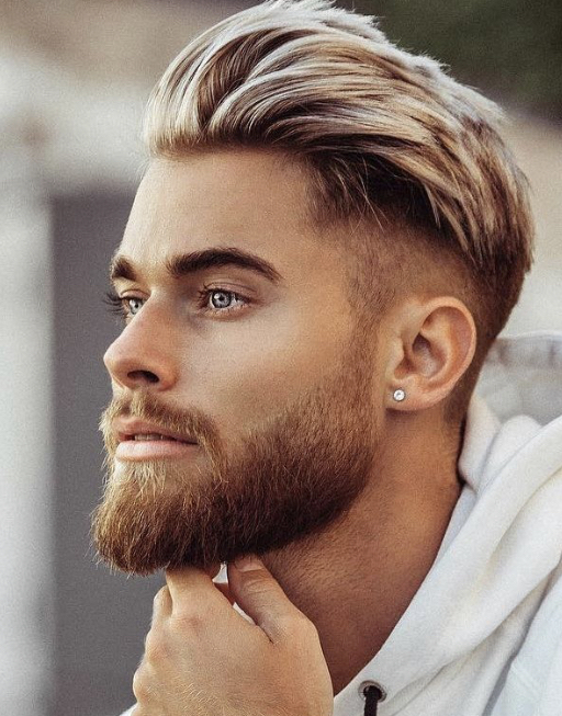 Mens Haircut x Beard Shape