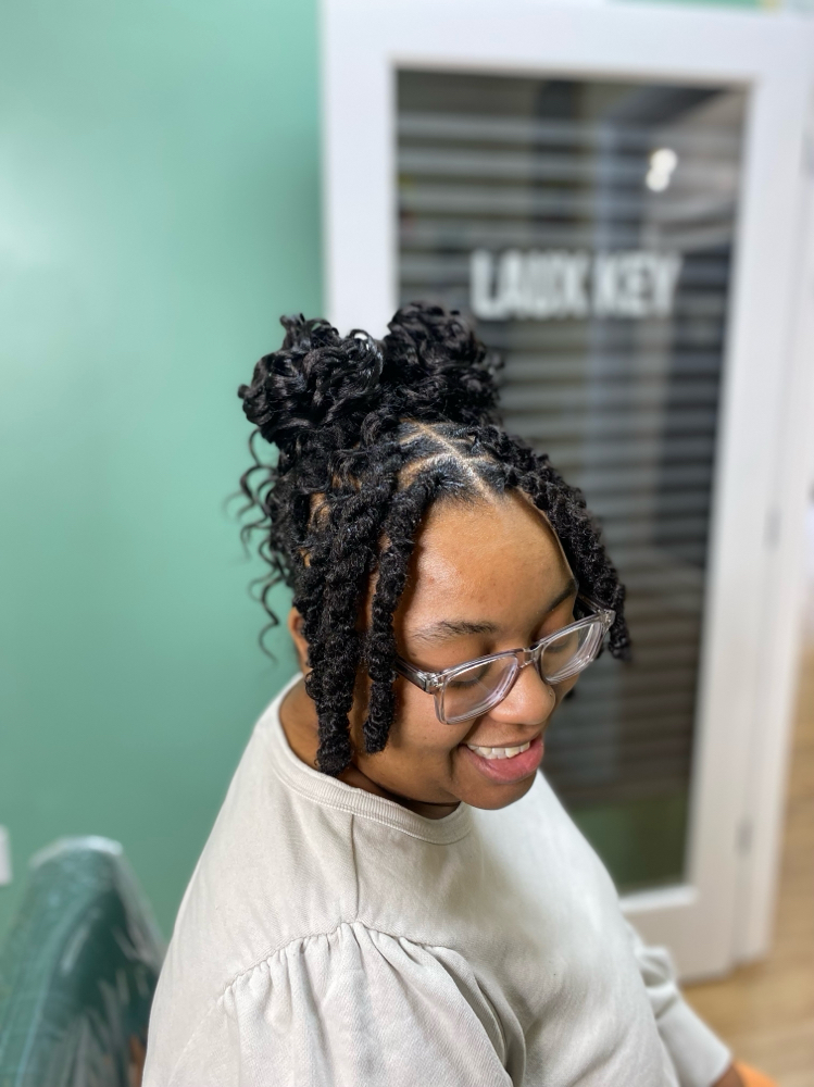 Loc Retwist + Style - Pls See Desc.