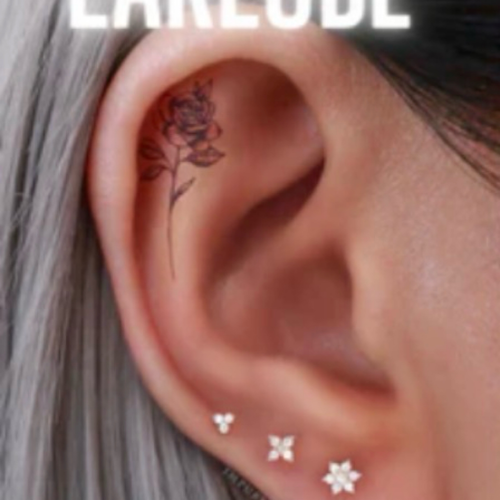 Teen Ear Lobe Piercing at Aura Ink & Aesthetics in Leesburg, FL