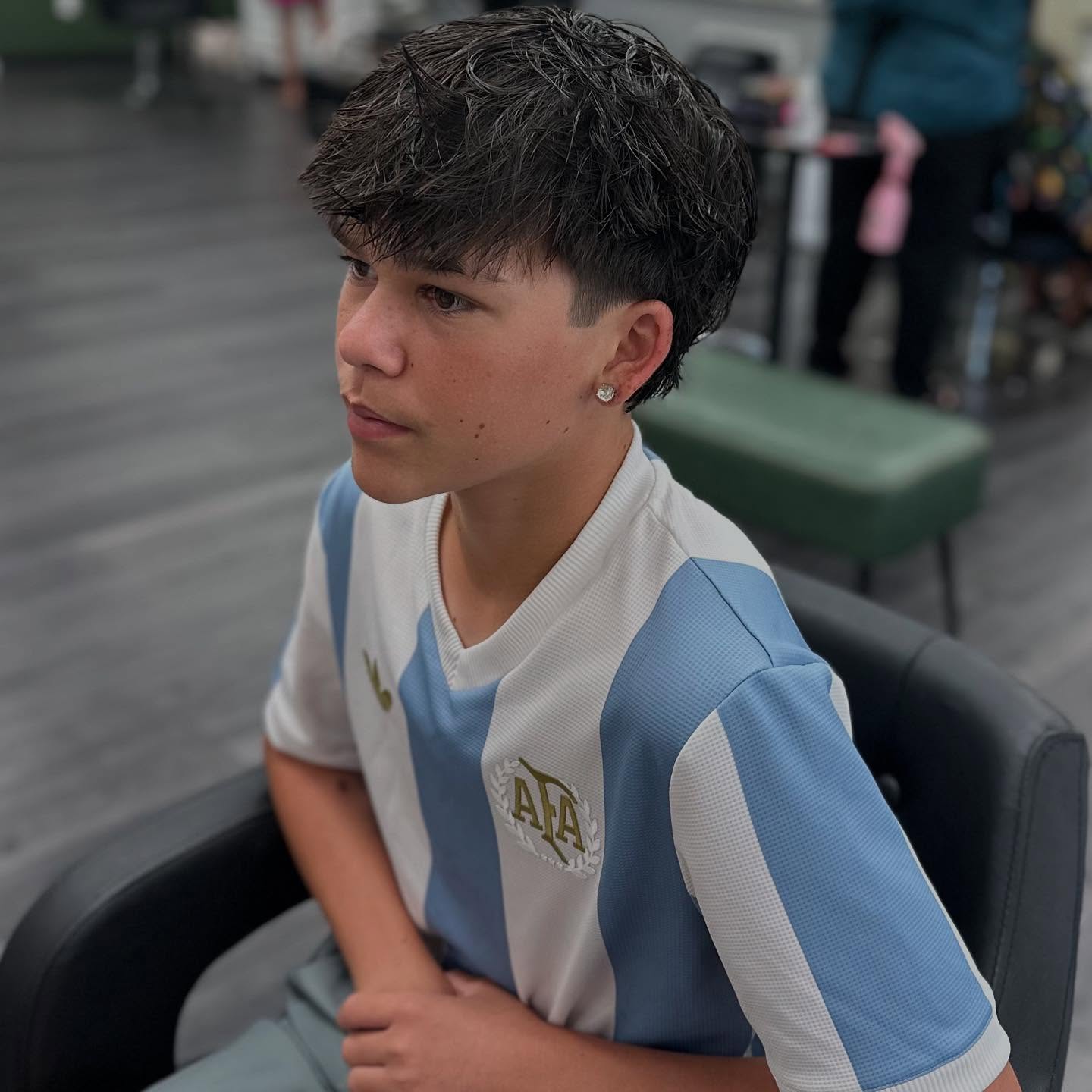 Barber Haircut w/ Brittany at Magnolia Mane Salon in Fuquay Varina, NC