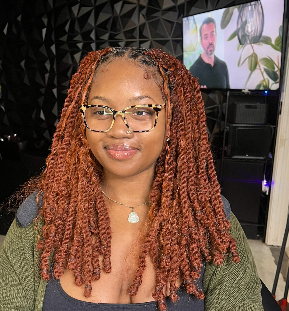 Extended 2 Strands Twist at RahStylezz in Atlanta, GA