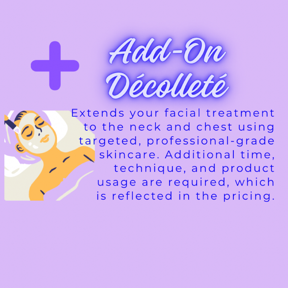 Add On Décolletage at Nina Marie Beauty in Rancho Cucamonga, CA