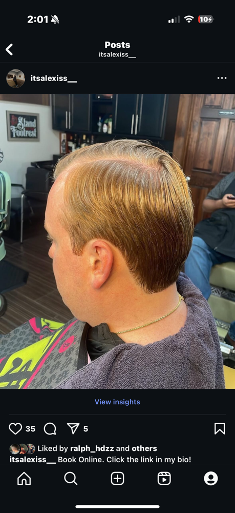 GENTLEMEN HAIR CUT