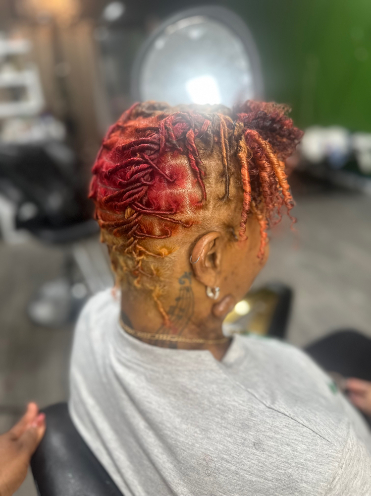 Wash, Color, Retwist at Xio Hair & Beauty Bar in Rosedale, MD