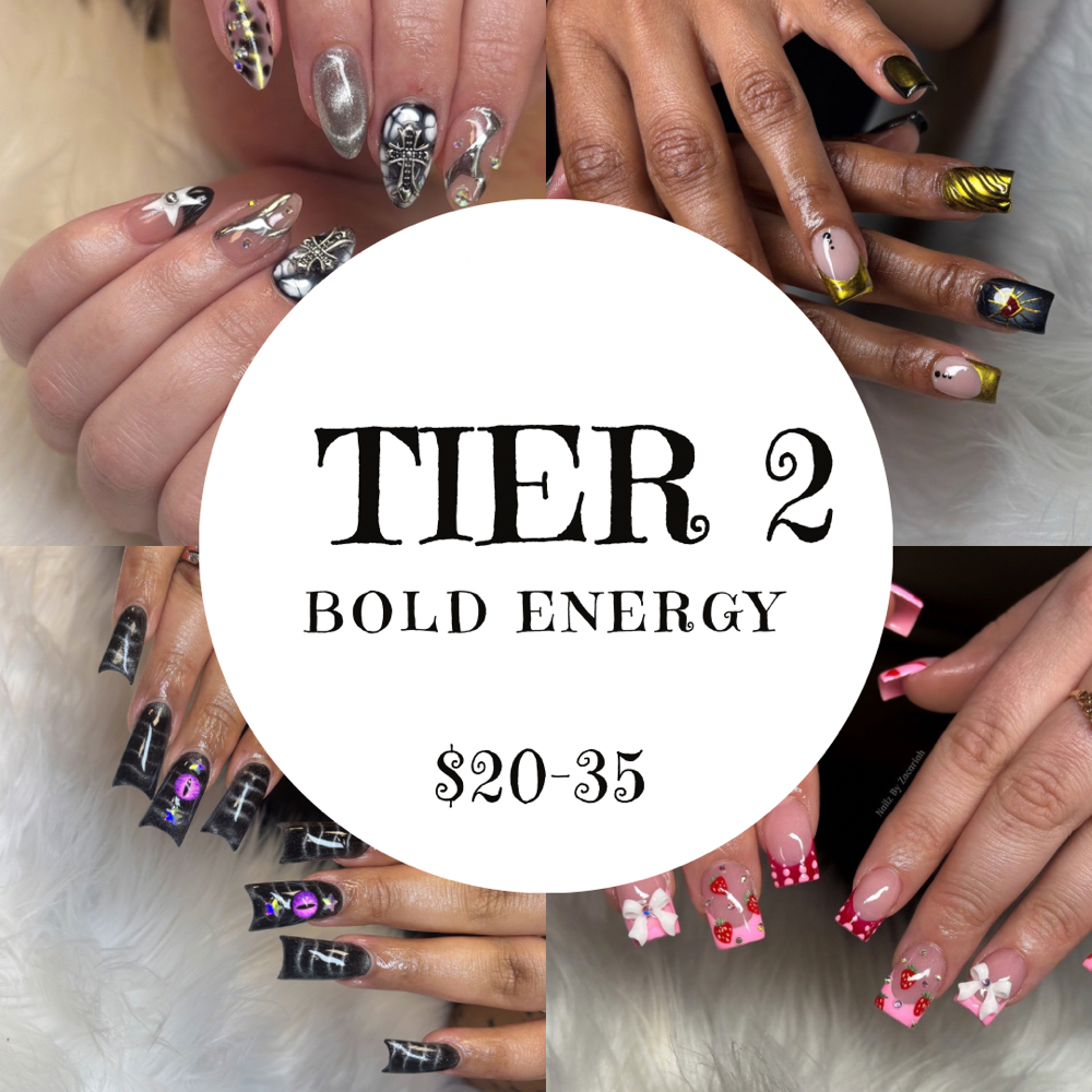 Nail Art Tier 2 (Bold Energy) 🔥🔥 at Nailz By Zacariah in Burlington, IA