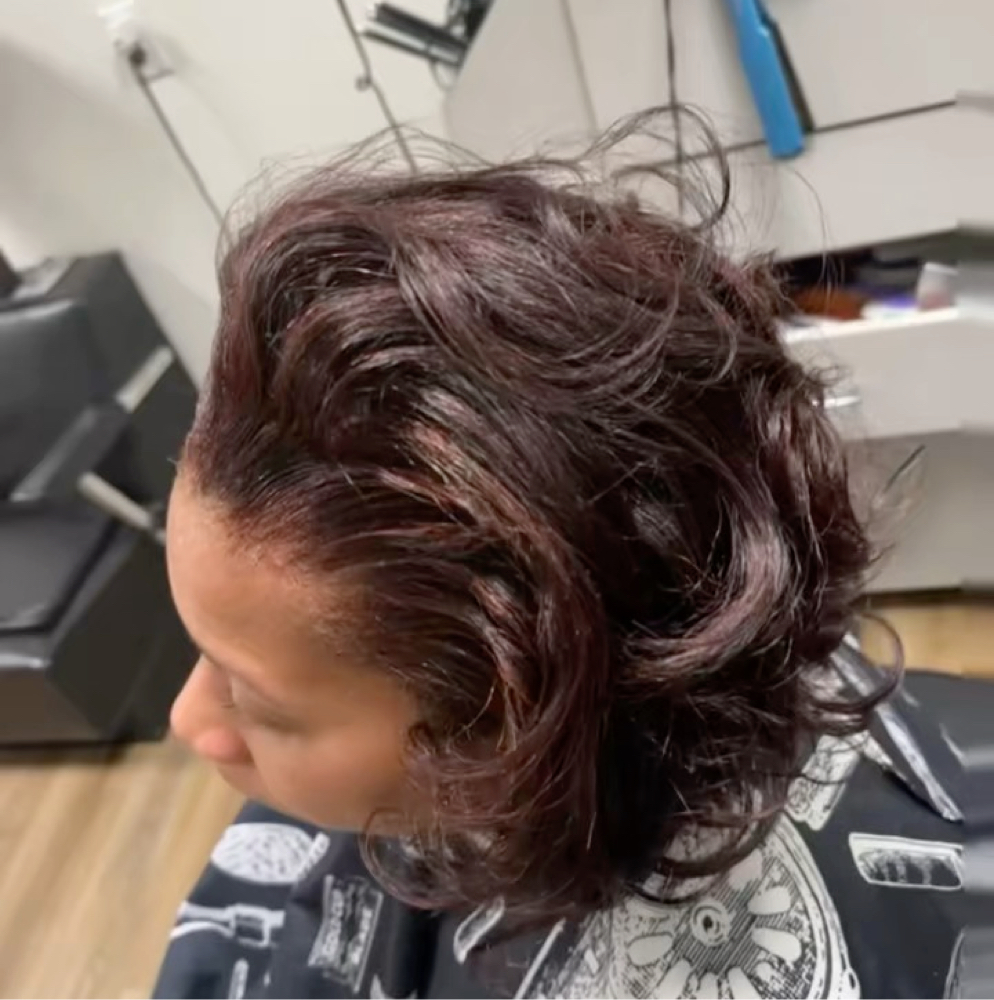 Shampoo/condition/ Style at SJ Hair Studio in North Carolina, NC