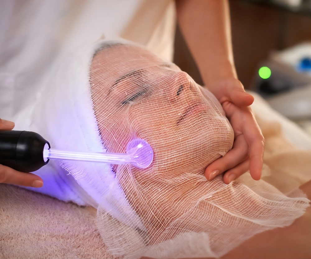 High Frequency Facial at Blissfully Radiant Esthetics in Valley-Stream, NY
