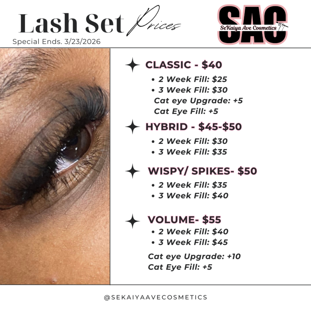 SeKaiya Ave Cosmetics Lash Services at All Thingz Beauty Lounge LLC in Rock Hill, SC