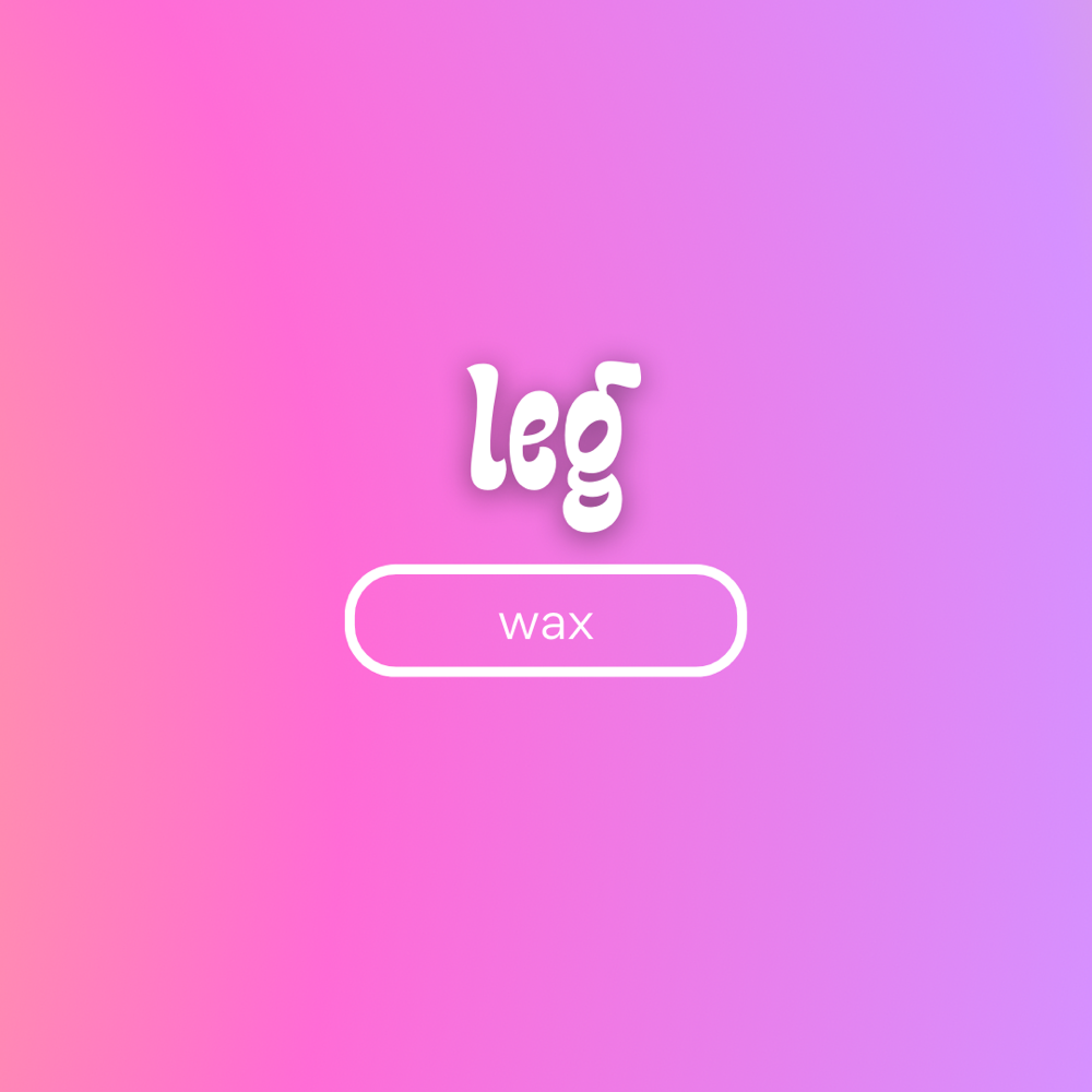 leg wax