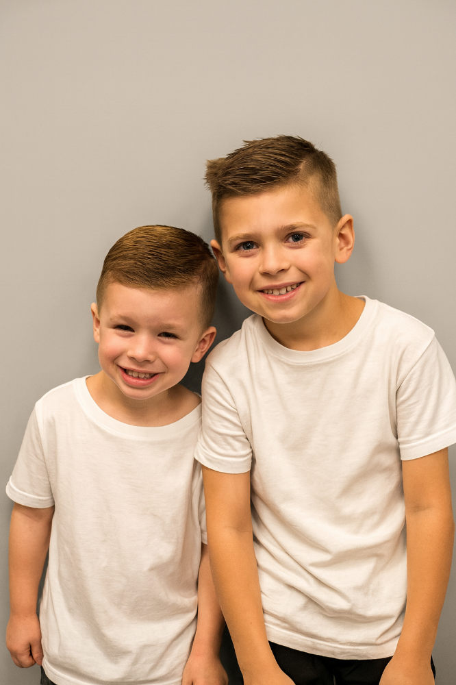 Haircut's For Two Boy's