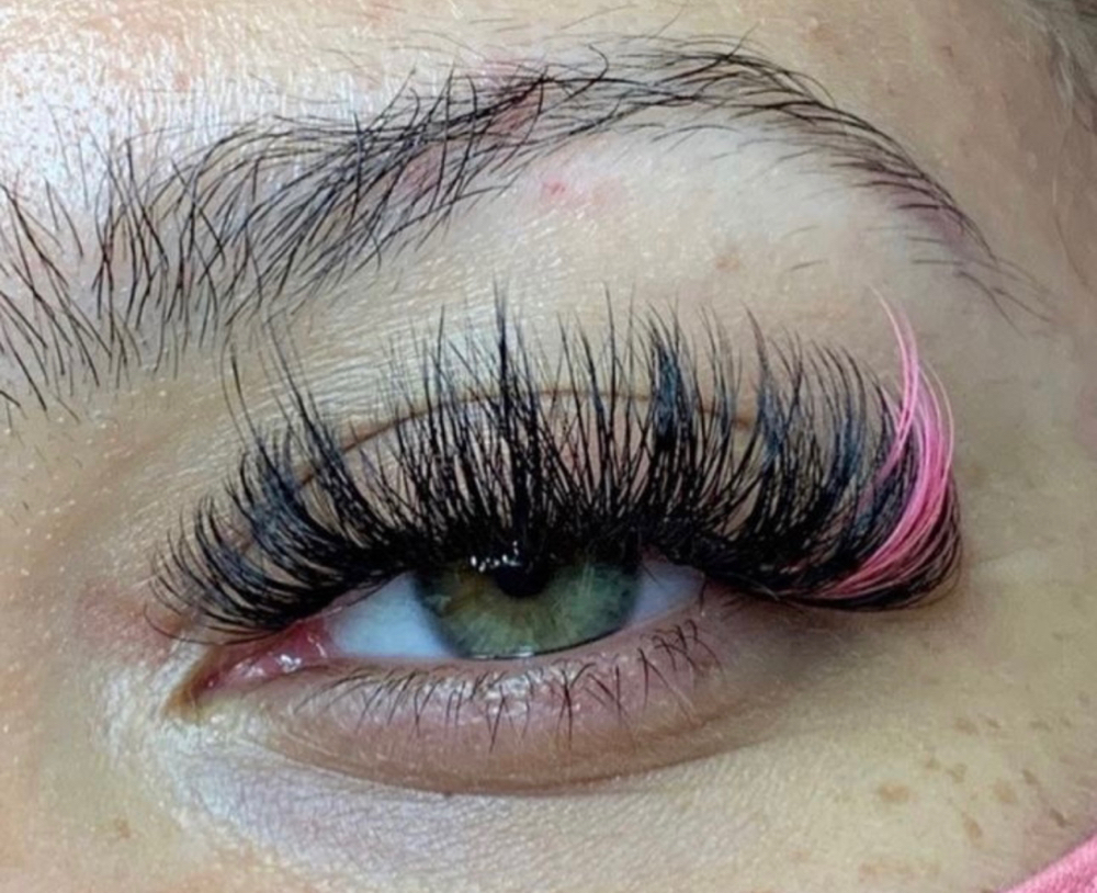 Pop Of Color Lash Extension