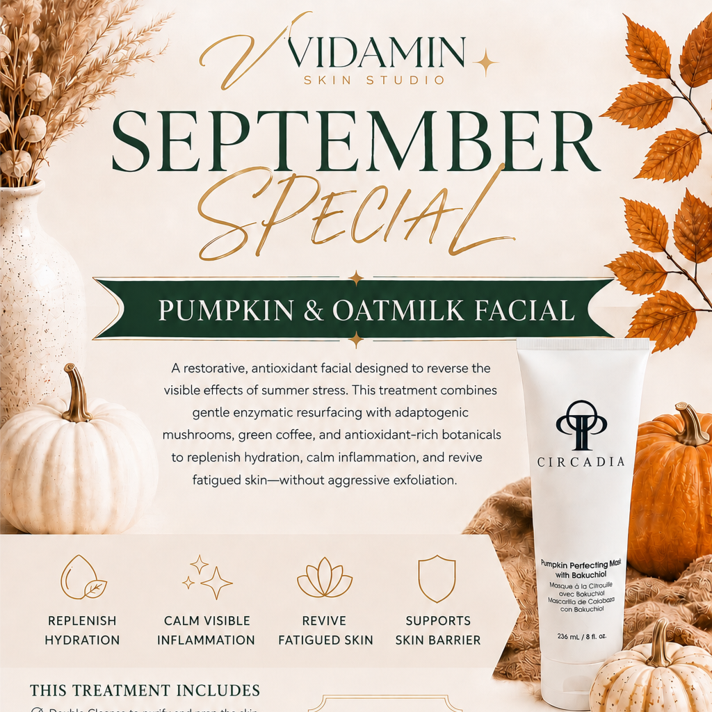 Fall Glow Revival Facial+ at VIDAMIN+ SKIN CARE in ORANGE PARK, FL