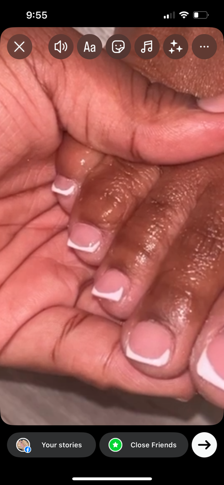 Acrylic Dry Pedi