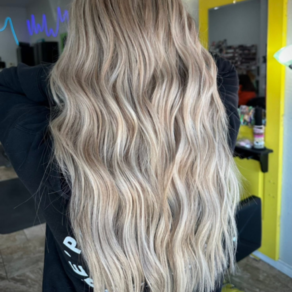 Hair Extension Install at Studio B. in Mabank, TX