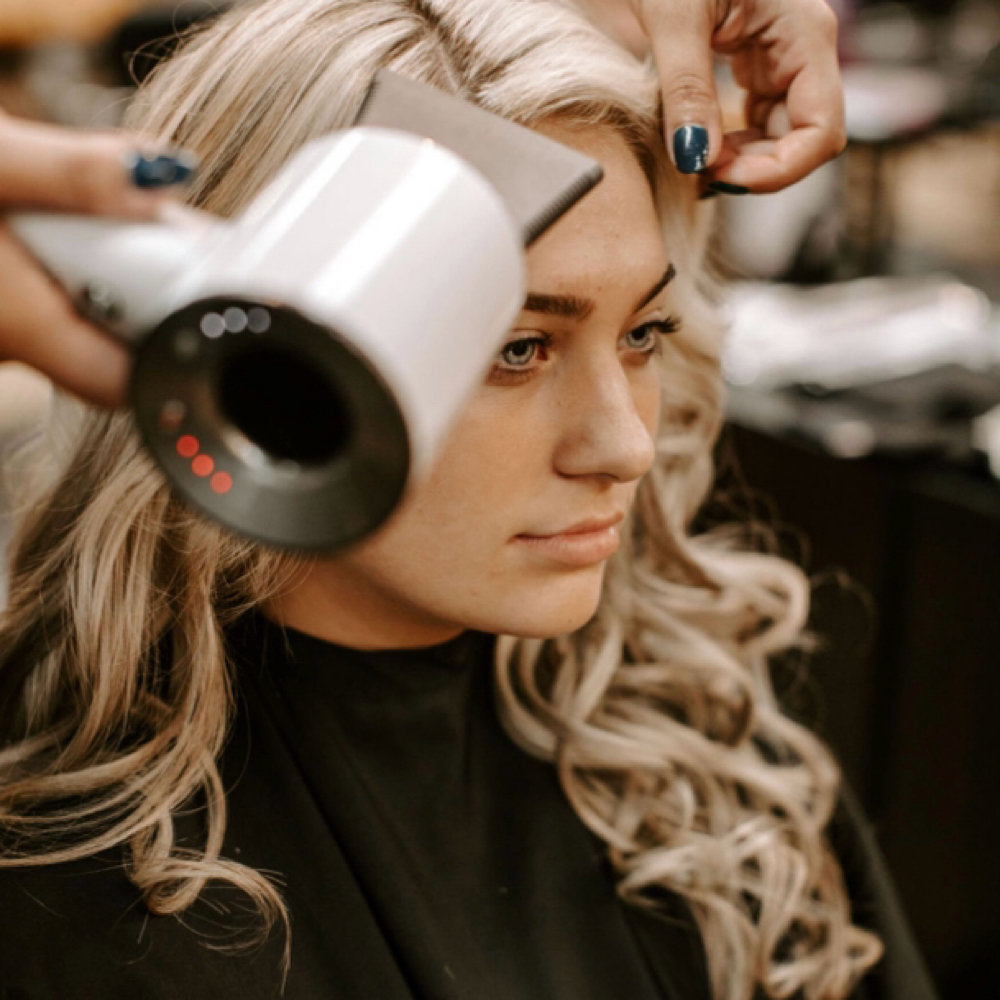 Wash/style at Fab W/ Enliven Salon in Milton, WA