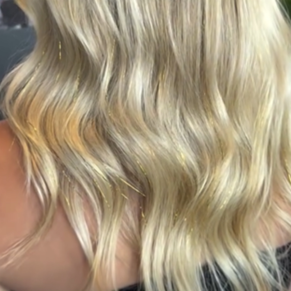 Hair Tinsel at Haley Duncan in Odessa, TX