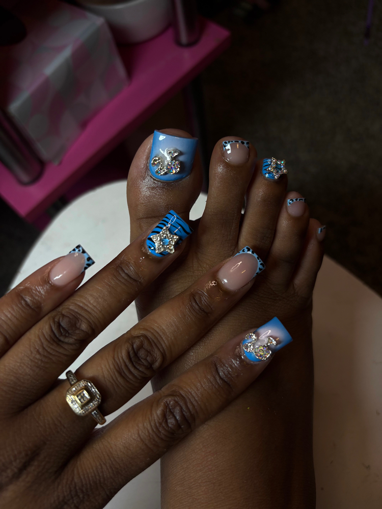 Medium BUNDLE (Nails&Toes) at JasDesigns in Memphis, TN