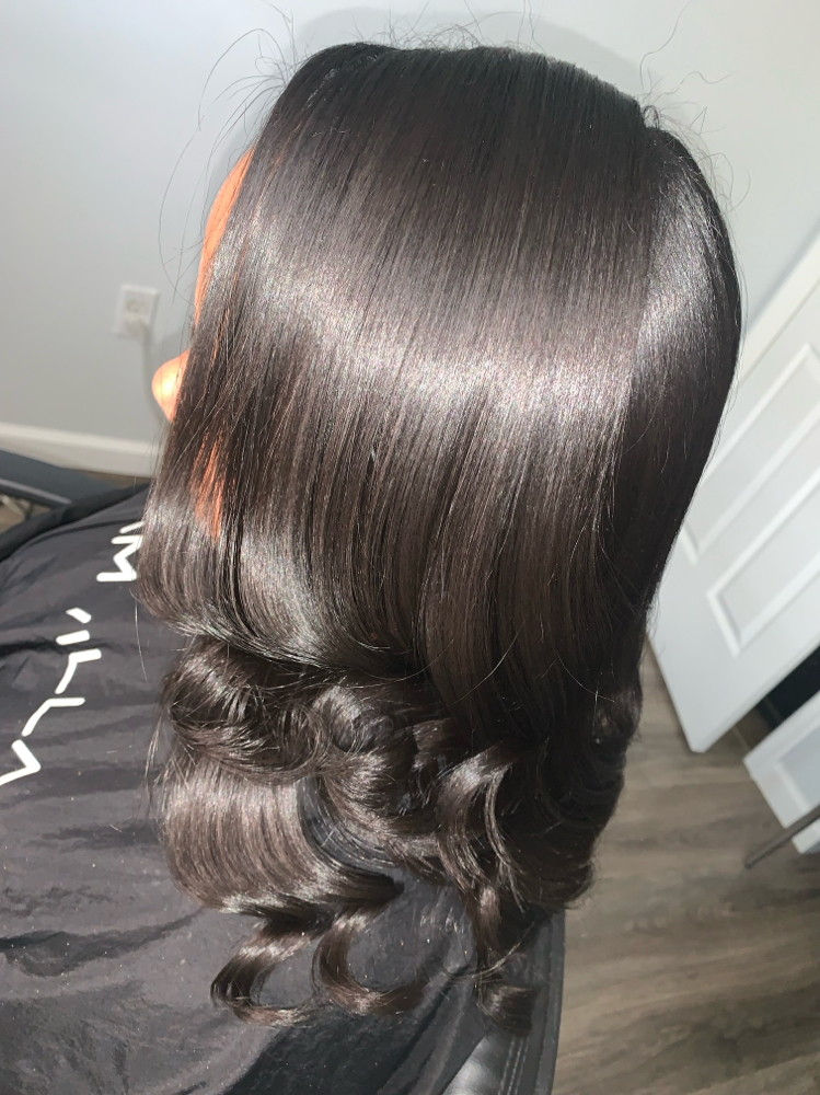 Silk Press at To Be Crowned By Nina Lynn in Emmaus, PA