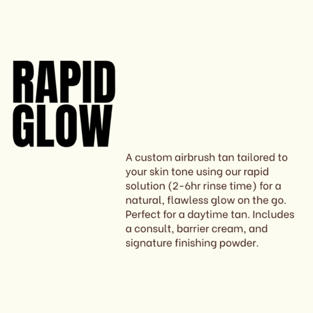 Rapid Glow at The Bronze Bar & Co.
