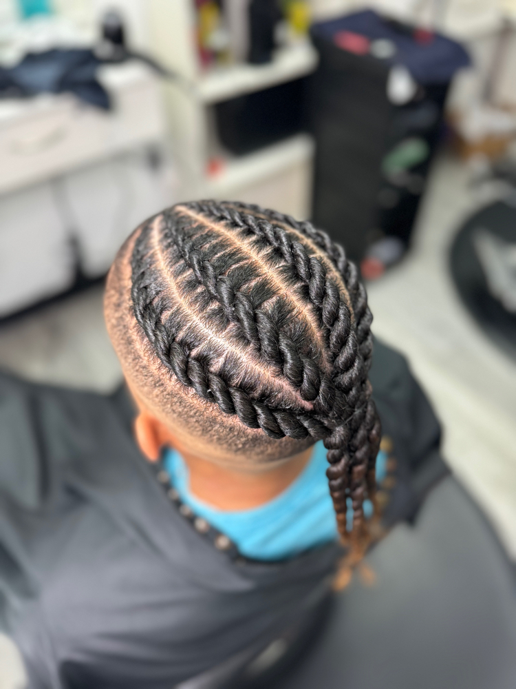 4 Flat Rope Twists