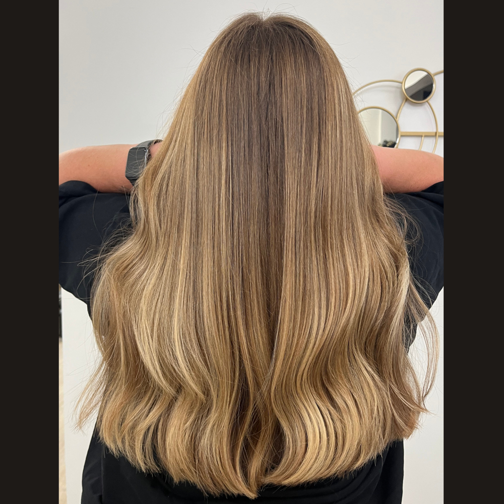 partial balayage/ specialty foil at Haircraft by Hanni in clermont, FL