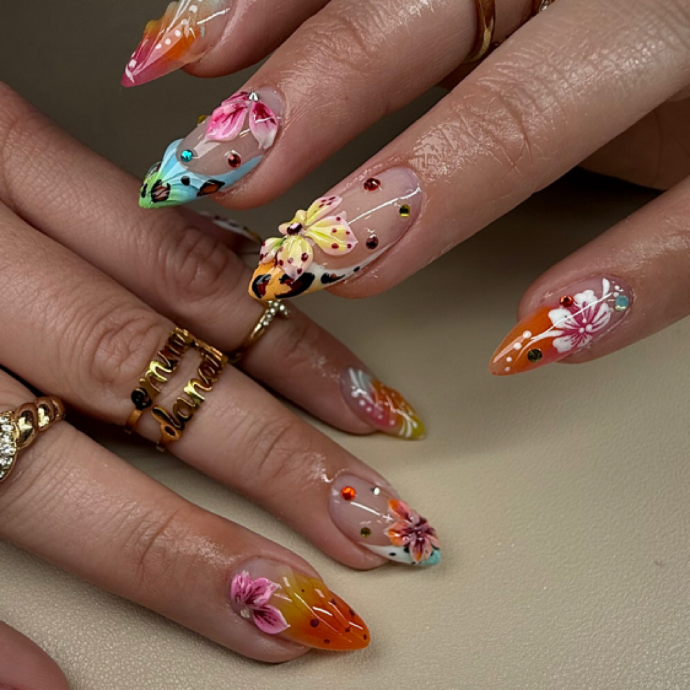 TIER 4 Advanced Intricate Nail Art at Emmydanails in Austin, TX