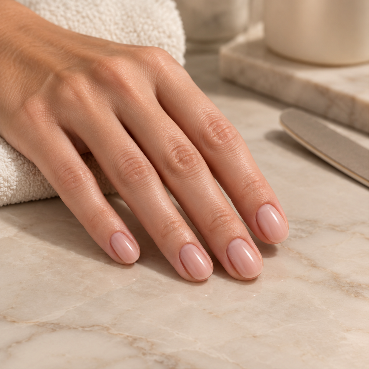 Regular Manicure at Bijou Nail Bar in Lithia, FL