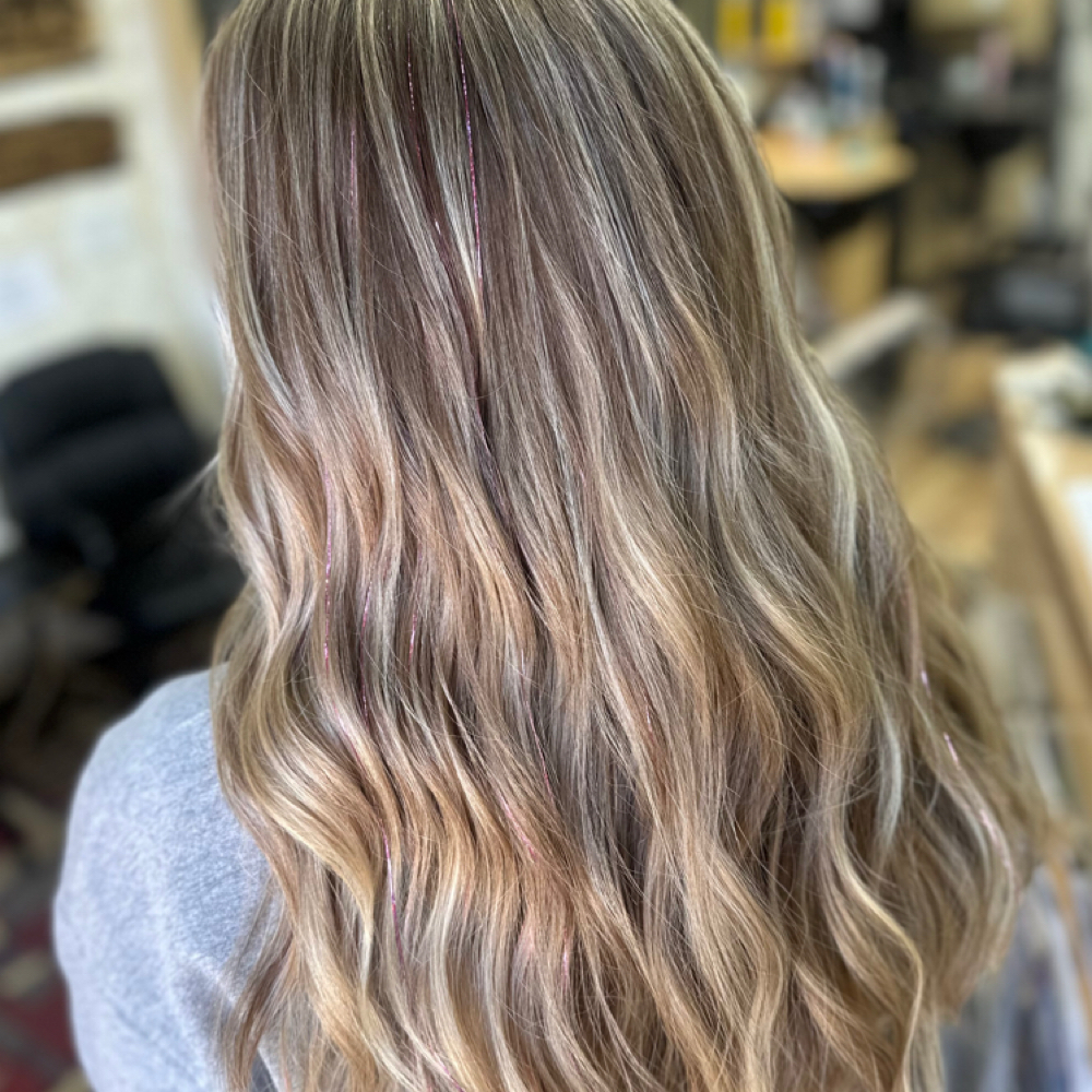 Partial Highlight at The Mane Garage Salon in Brussels, WI