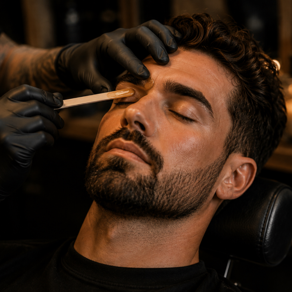 Men’s Facial Waxing at Sage & Scissors Studio in Charlotte, NC
