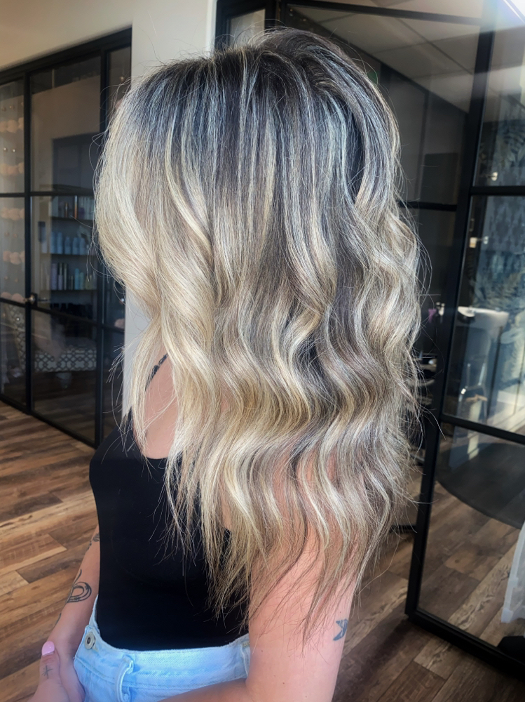 Shampoo + Toner + Style