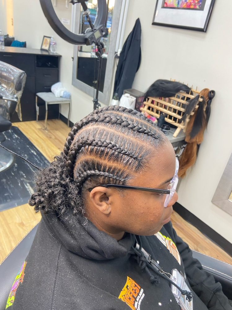 Stitch / Feed In Braids at The Hair Palace & Company in Virginia Beach, VA