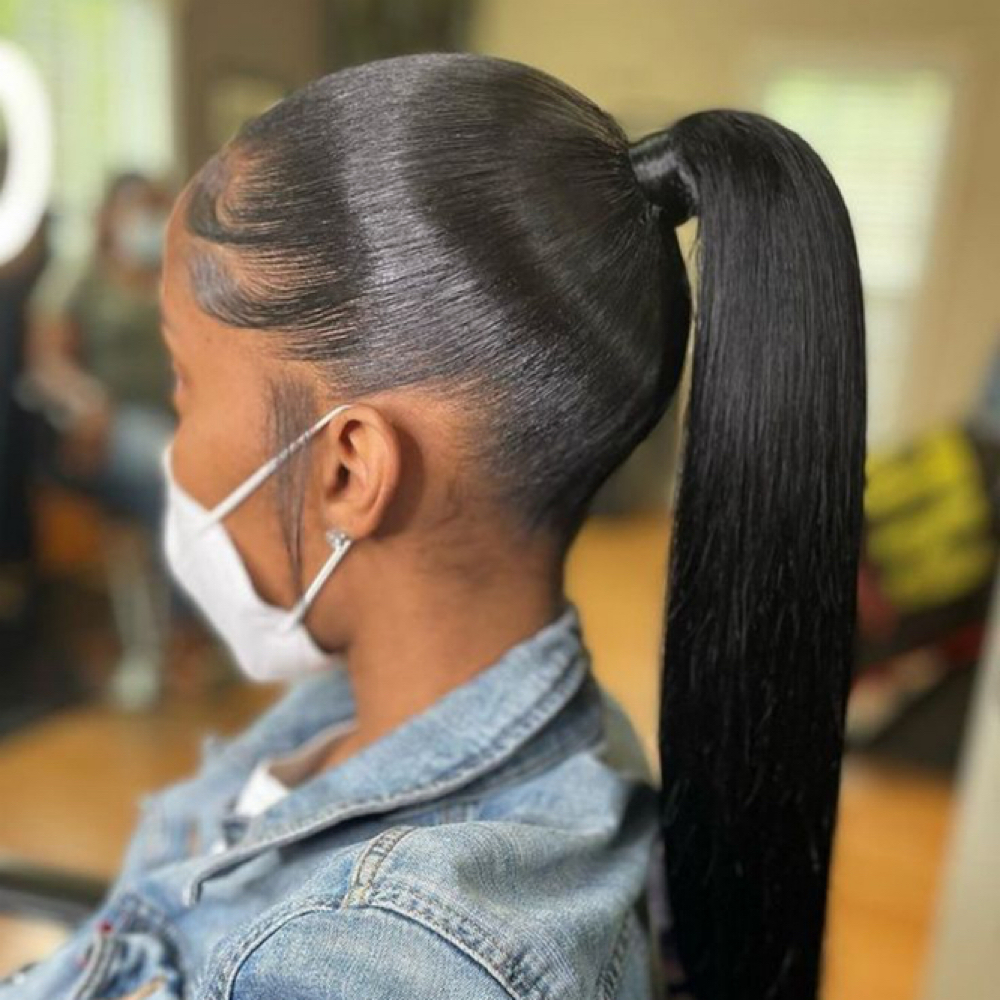 Ponytail Styles at Hello Gorgeous salon in Albuquerque, NM