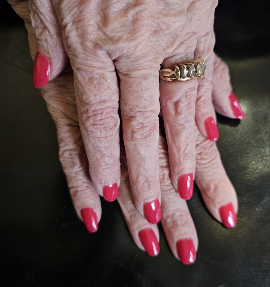Gel Manicure On Natural Nail