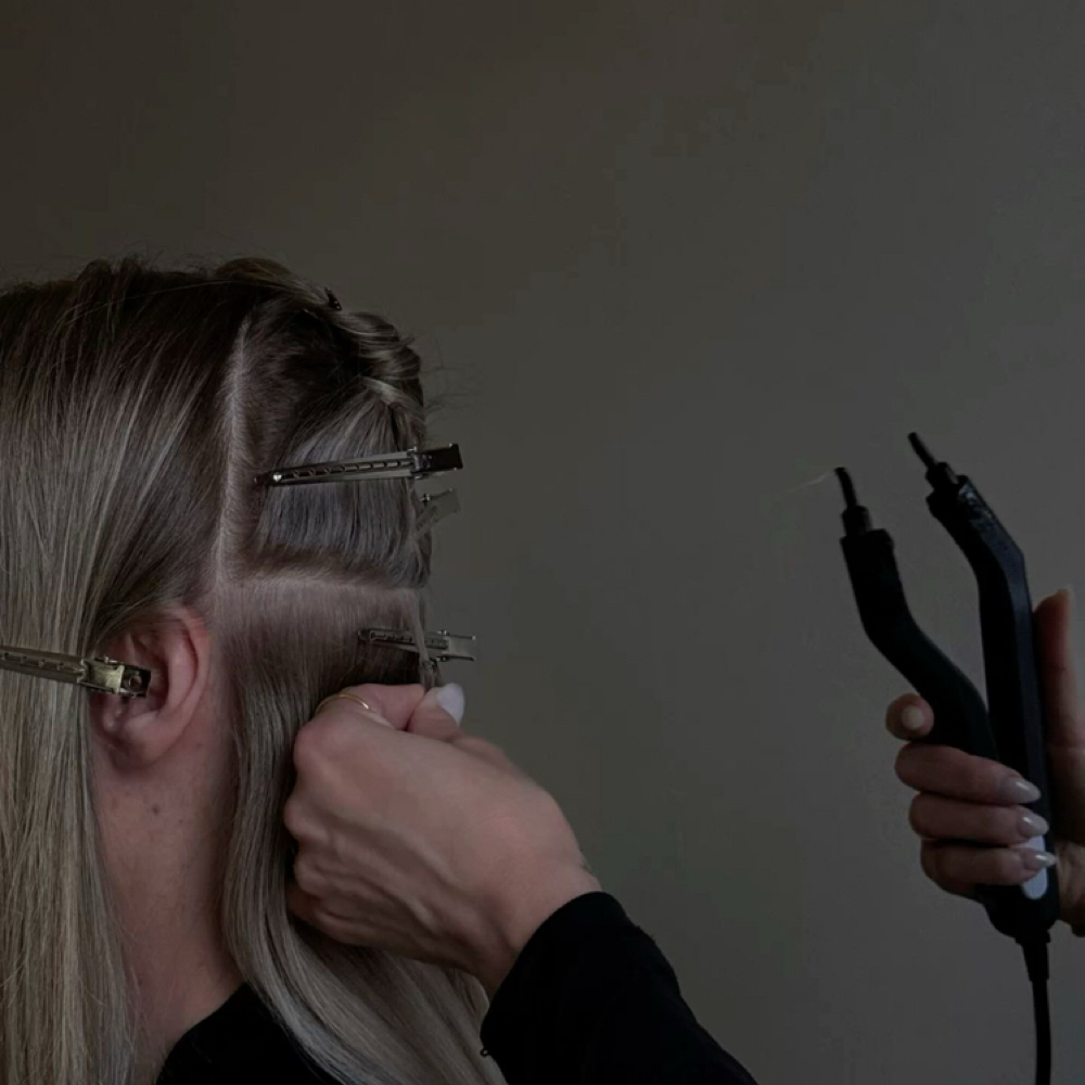 K-Tip Hair Extensions at Scarlet Honey Hair Studio in Temple, TX