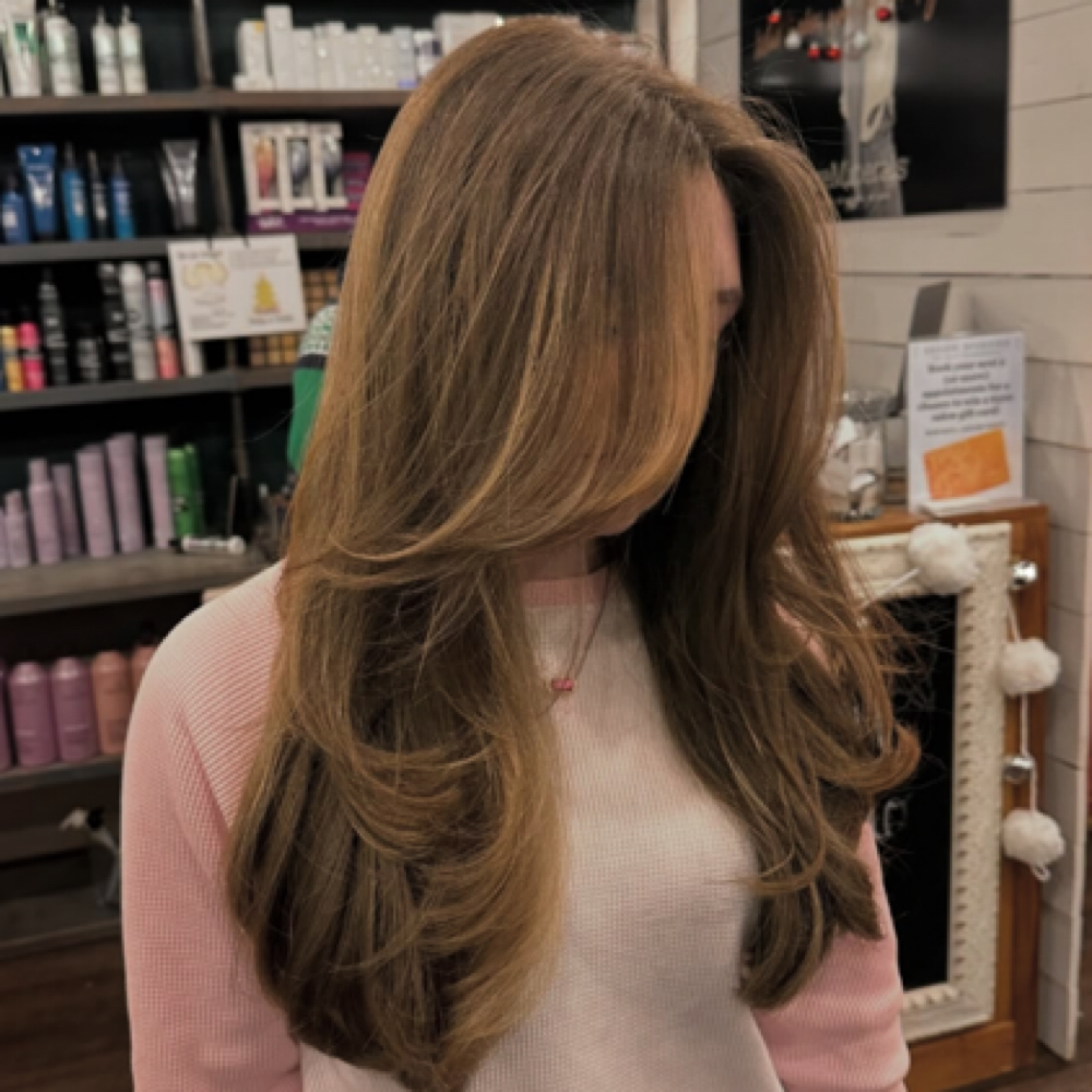 Shampoo + Blowout at The Texture Studio LLC in Lawrenceville, GA