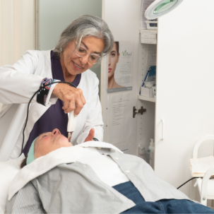 Facial - Dermasound with Peel at DM Laser Skin Care Solutions in Needham, MA